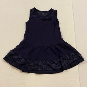 4/$20 Penny M navy sleeveless dress 2T xox